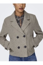 ONLFREJA LIFE SHORT DB JACKET - ΚΑΦΕ