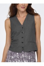 ONLIRIS-HATTIE WAISTCOAT TLR NOOS - ΓΚΡΙ