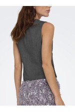 ONLIRIS-HATTIE WAISTCOAT TLR NOOS - ΓΚΡΙ
