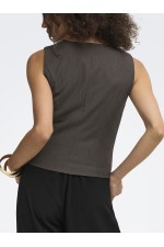 ONLIRIS-HATTIE WAISTCOAT TLR NOOS - ΚΑΦΕ