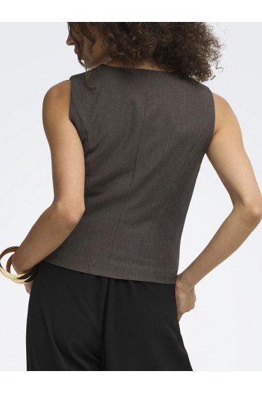 ONLIRIS-HATTIE WAISTCOAT TLR NOOS - ΚΑΦΕ