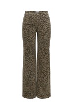 ONLMADISON HW WIDE ANIMAL PANT CC - ΚΑΦΕ