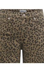 ONLMADISON HW WIDE ANIMAL PANT CC - ΚΑΦΕ