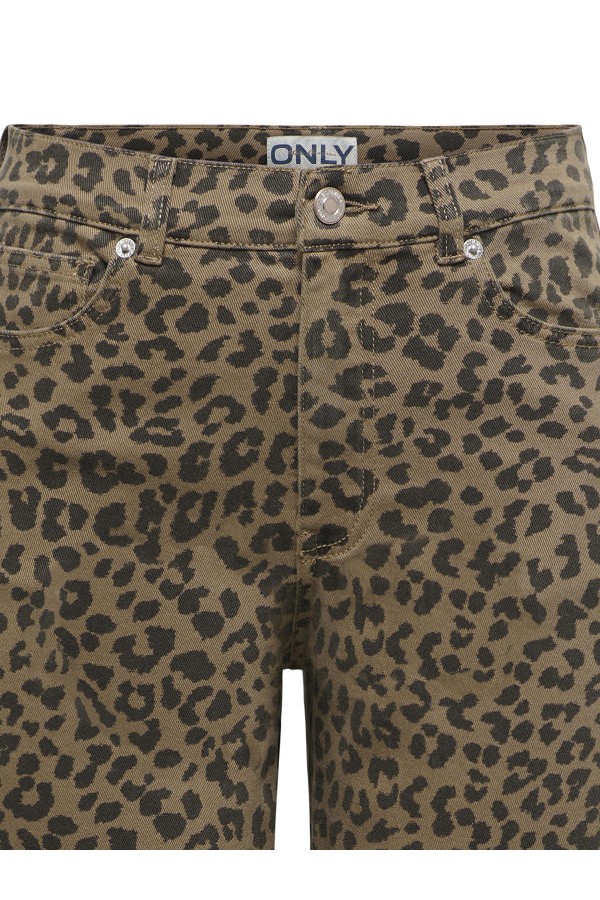 ONLMADISON HW WIDE ANIMAL PANT CC - ΚΑΦΕ