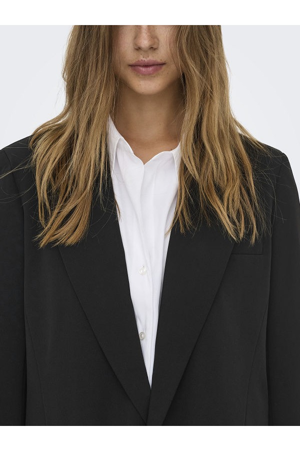 ONLLANA-BERRY L/S REG BLAZER TLR CS - ΜΑΥΡΟ