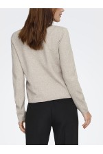 ONLLOYAL LS V-NECK PULLO KNT NOOS - ΜΠΕΖ