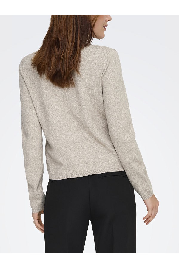 ONLLOYAL LS V-NECK PULLO KNT NOOS - ΜΠΕΖ