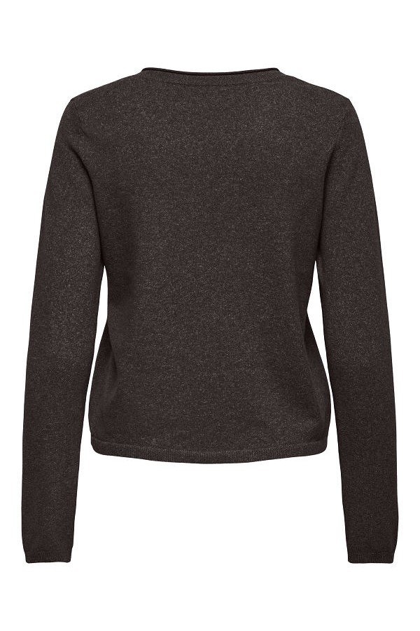 ONLLOYAL LS V-NECK PULLO KNT NOOS - ΚΑΦΕ