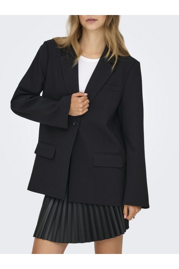ONLNOELIA-YASMINE SLIT BLAZER TLR NOOS - ΜΑΥΡΟ