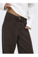 ONLGIANNA-SILLA MW ST BELT PANT PNT NOOS - ΚΑΦΕ
