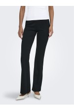 ONLPAIGE MW CUT FLARED PANT CC PNT - ΜΑΥΡΟ