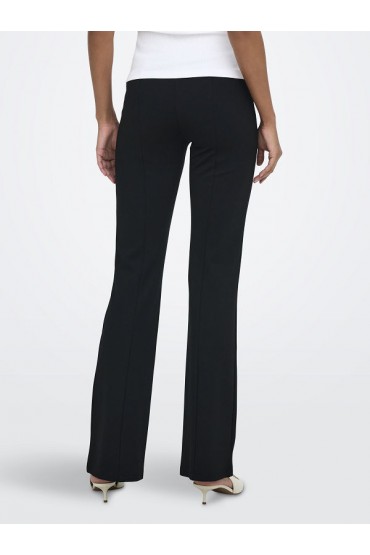 ONLPAIGE MW CUT FLARED PANT CC PNT - ΜΑΥΡΟ