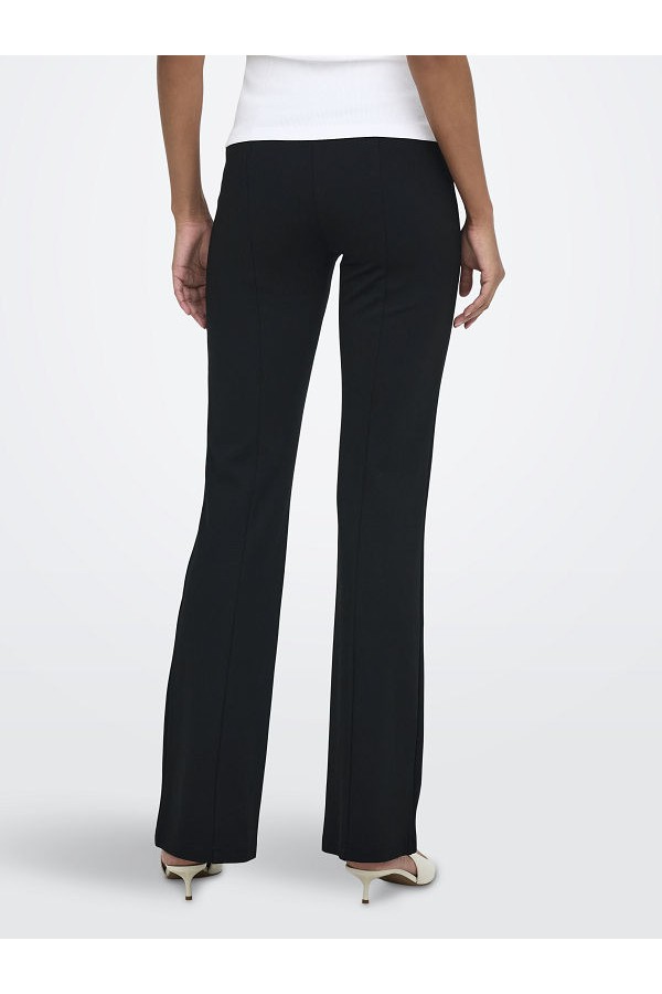 ONLPAIGE MW CUT FLARED PANT CC PNT - ΜΑΥΡΟ