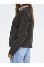 ONLOLIVIA LS O-NECK CC KNT - ΚΑΦΕ