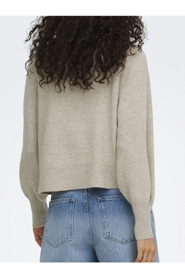 ONLOLIVIA LS ROLL NECK CC KNT - ΜΠΕΖ