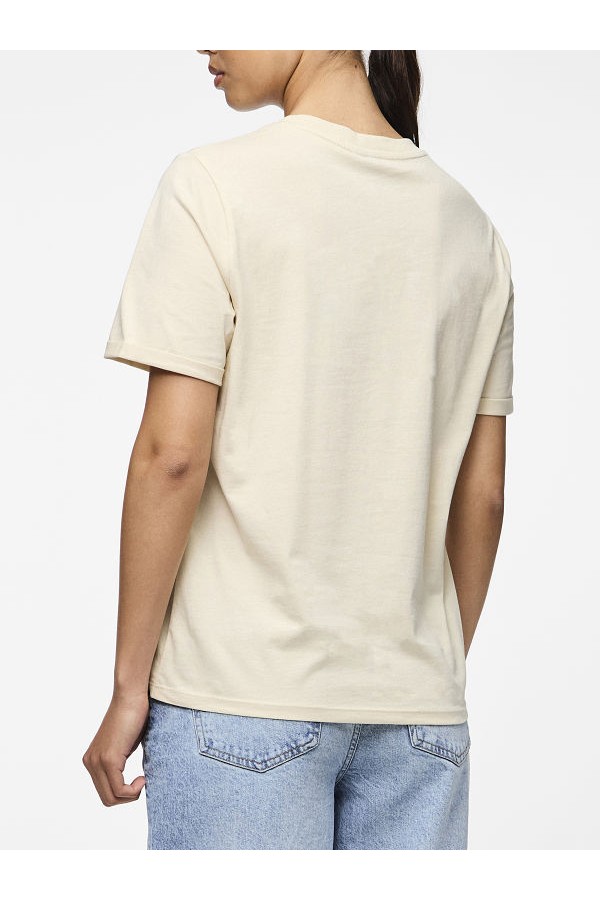 PCRIA SS FOLD UP SOLID TEE NOOS BC - ΜΠΕΖ
