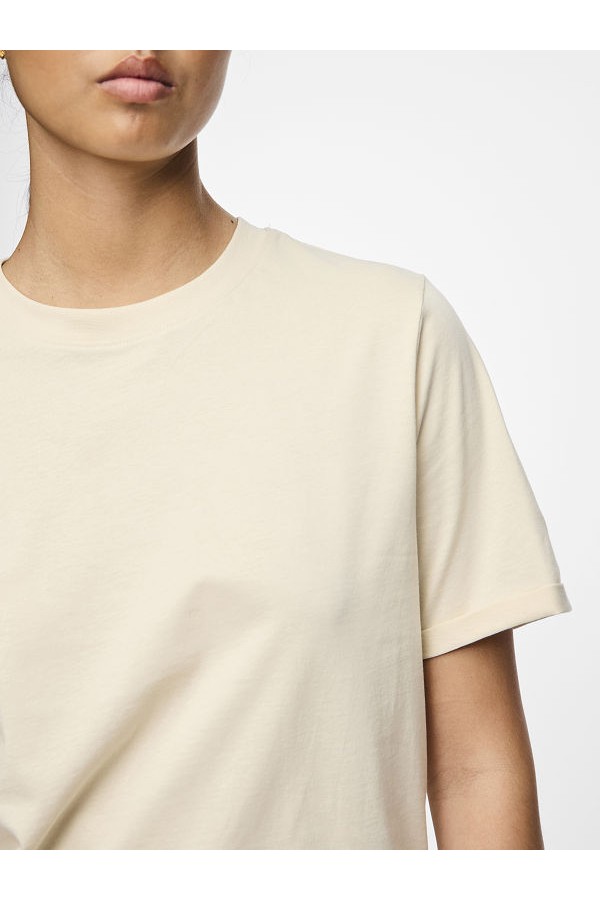 PCRIA SS FOLD UP SOLID TEE NOOS BC - ΜΠΕΖ