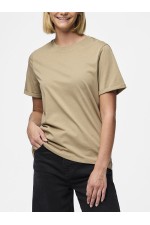 PCRIA SS FOLD UP SOLID TEE NOOS BC - ΚΑΦΕ