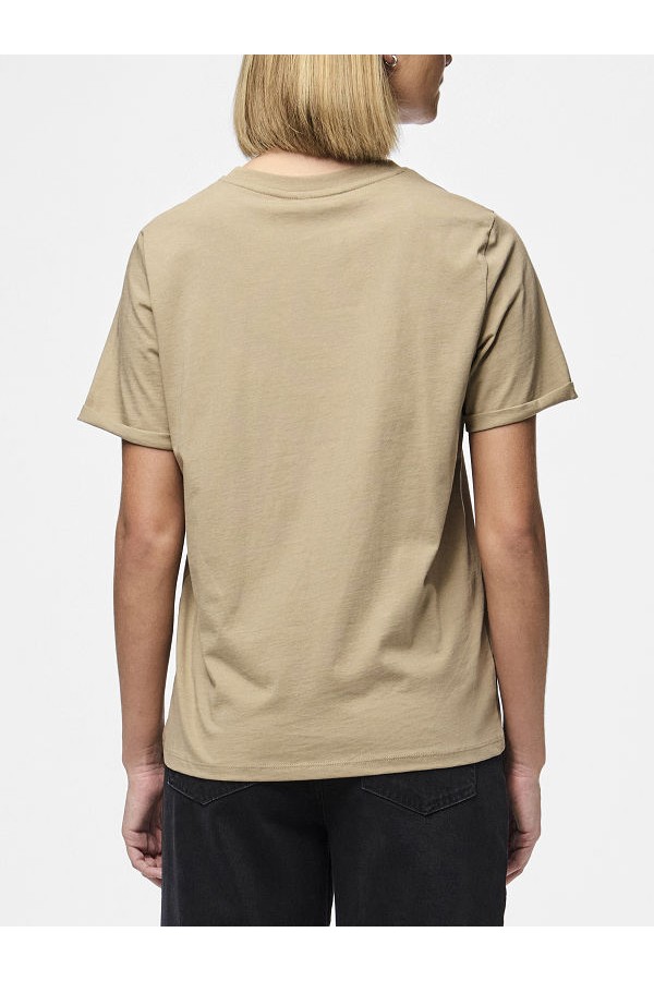 PCRIA SS FOLD UP SOLID TEE NOOS BC - ΚΑΦΕ