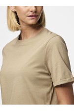 PCRIA SS FOLD UP SOLID TEE NOOS BC - ΚΑΦΕ