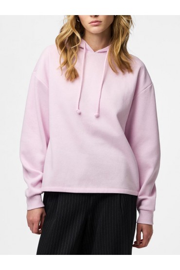 PCCHILLI LS HOODIE NOOS BC - ΡΟΖ
