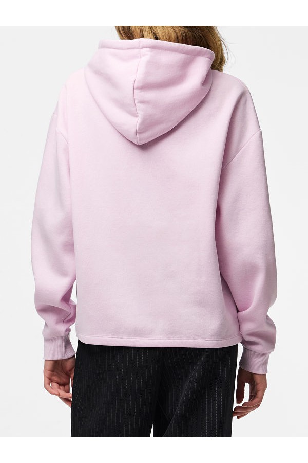 PCCHILLI LS HOODIE NOOS BC - ΡΟΖ