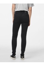 PCDANA HW SKINNY JEANS BL102 NOOS BC - ΜΑΥΡΟ