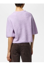 PCSILLY SS O-NECK KNIT NOOS BC - ΜΩΒ