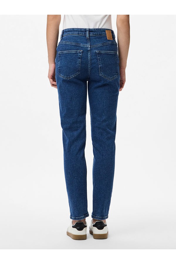 PCBELLA HW TAP ANK JEANS MB NOOS BC - ΜΠΛΕ