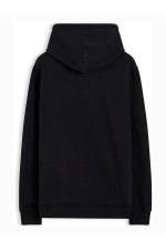 TJM REG BADGE HOODIE EXT - ΜΑΥΡΟ
