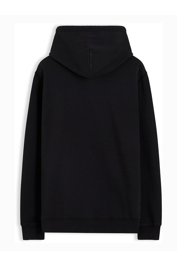 TJM REG BADGE HOODIE EXT - ΜΑΥΡΟ