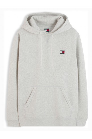 TJM REG BADGE HOODIE EXT - ΓΚΡΙ