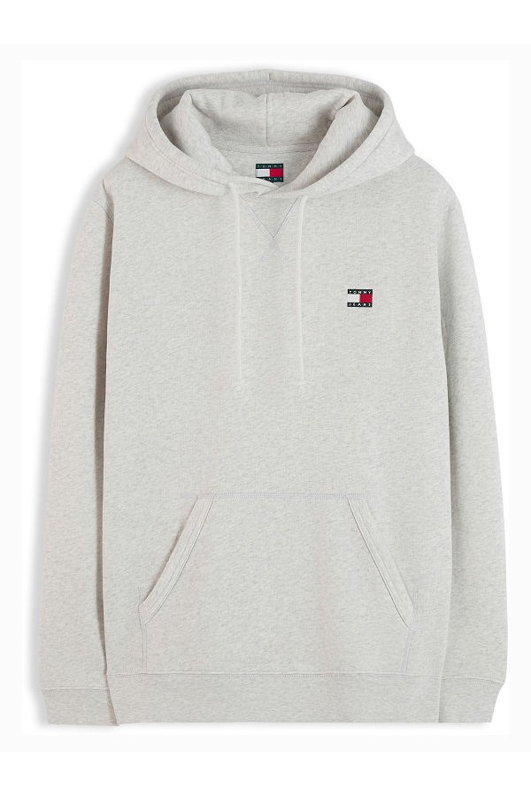TJM REG BADGE HOODIE EXT - ΓΚΡΙ