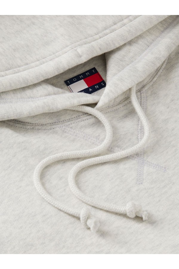 TJM REG BADGE HOODIE EXT - ΓΚΡΙ