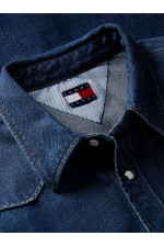 REGULAR WESTERN SHIRT DJ8057 - ΜΠΛΕ