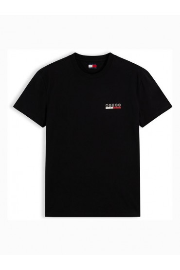 TJM REG DNA PLAY TEE EXT - ΜΑΥΡΟ