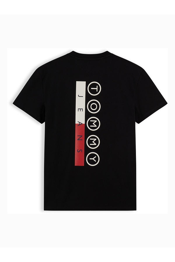TJM REG DNA PLAY TEE EXT - ΜΑΥΡΟ