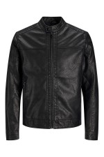 JJEWARNER JACKET NOOS - ΜΑΥΡΟ