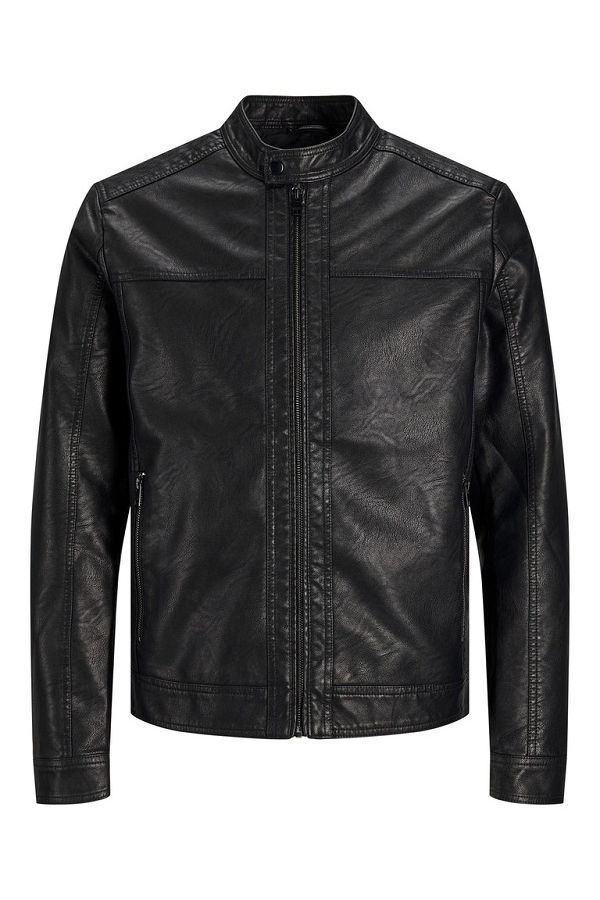 JJEWARNER JACKET NOOS - ΜΑΥΡΟ