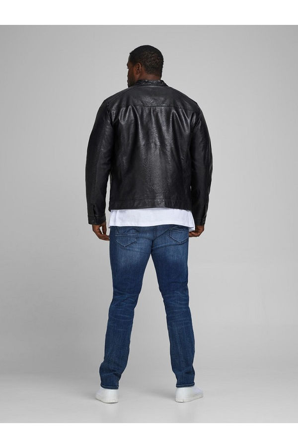 JJEWARNER JACKET NOOS - ΜΑΥΡΟ