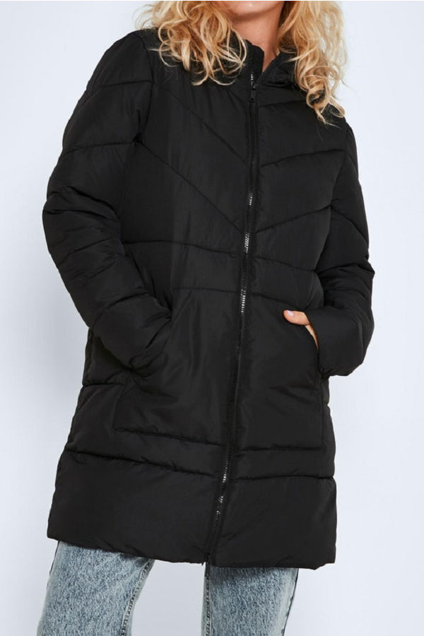NMDALCON L/S LONG JACKET BG NOOS - ΜΑΥΡΟ