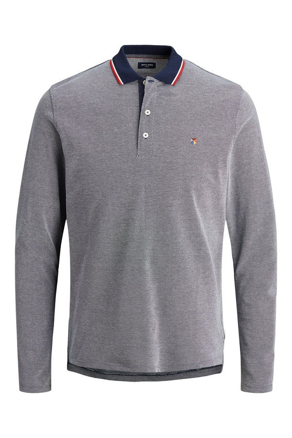 JPRBLUWIN POLO LS - ΜΠΛΕ