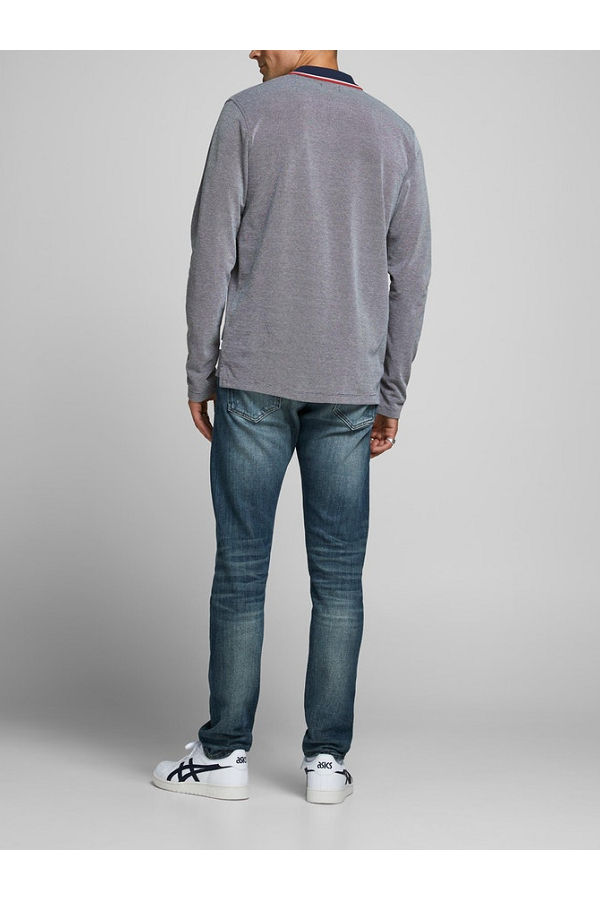 JPRBLUWIN POLO LS - ΜΠΛΕ