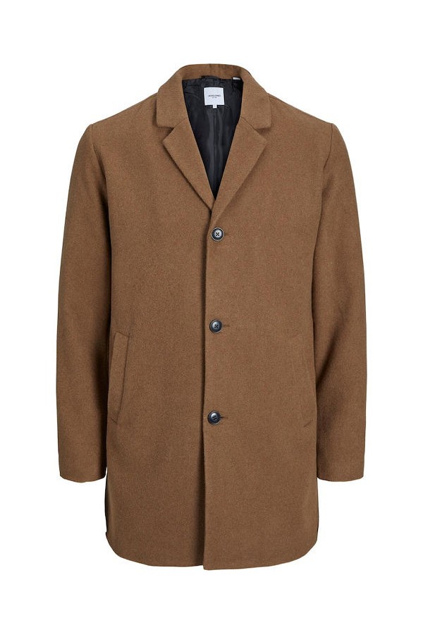 JJZAC WOOL COAT - ΚΑΜΕΛ
