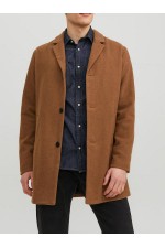 JJZAC WOOL COAT - ΚΑΜΕΛ