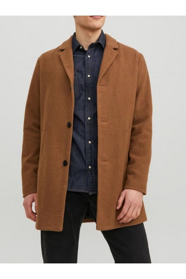 JJZAC WOOL COAT - ΚΑΜΕΛ