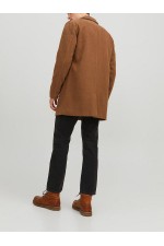 JJZAC WOOL COAT - ΚΑΜΕΛ