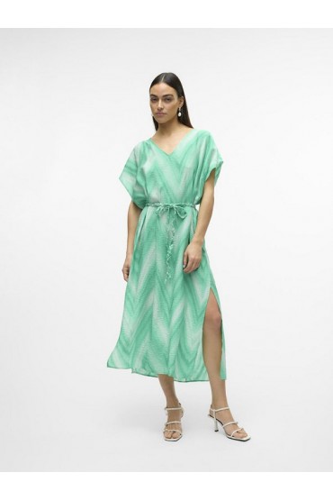 VMJOSIE KUA SS 7/8 KAFTAN WVN - ΠΡΑΣΙΝΟ