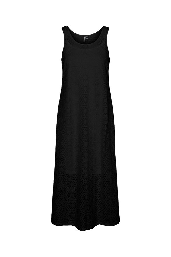 VMHONEY LULU S/L 7/8 DRESS EXP - ΜΑΥΡΟ