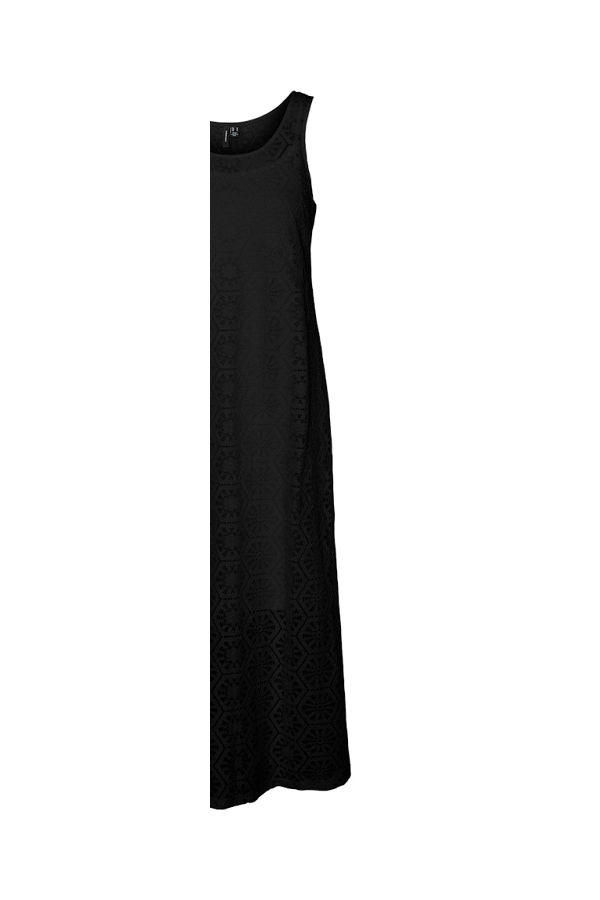 VMHONEY LULU S/L 7/8 DRESS EXP - ΜΑΥΡΟ